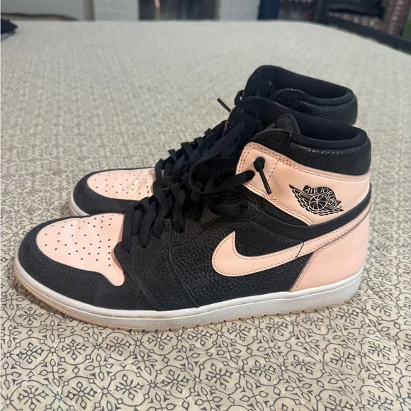 Nike Air Jordan 1 High OG sz13 Black and Crimson Tint - Picture 2 of 7